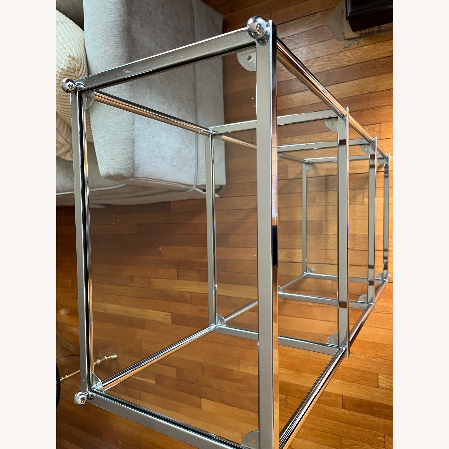 Royal Crest 4 Tier Chrome Shelving Unit - image-9
