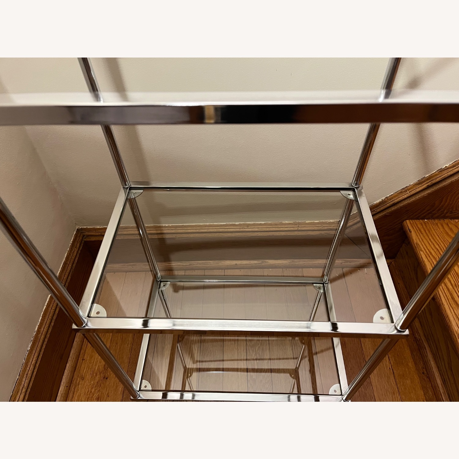 Royal Crest 4 Tier Chrome Shelving Unit - image-5