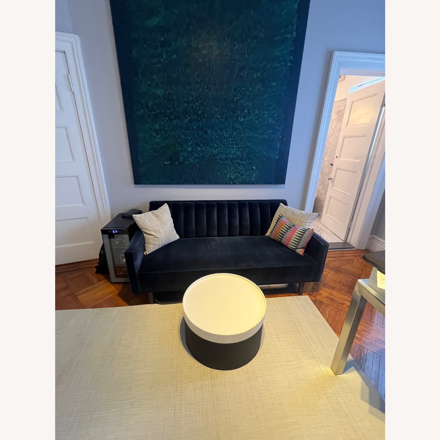 Room & Board Goodwin Sofa Indigo Blue - image-2