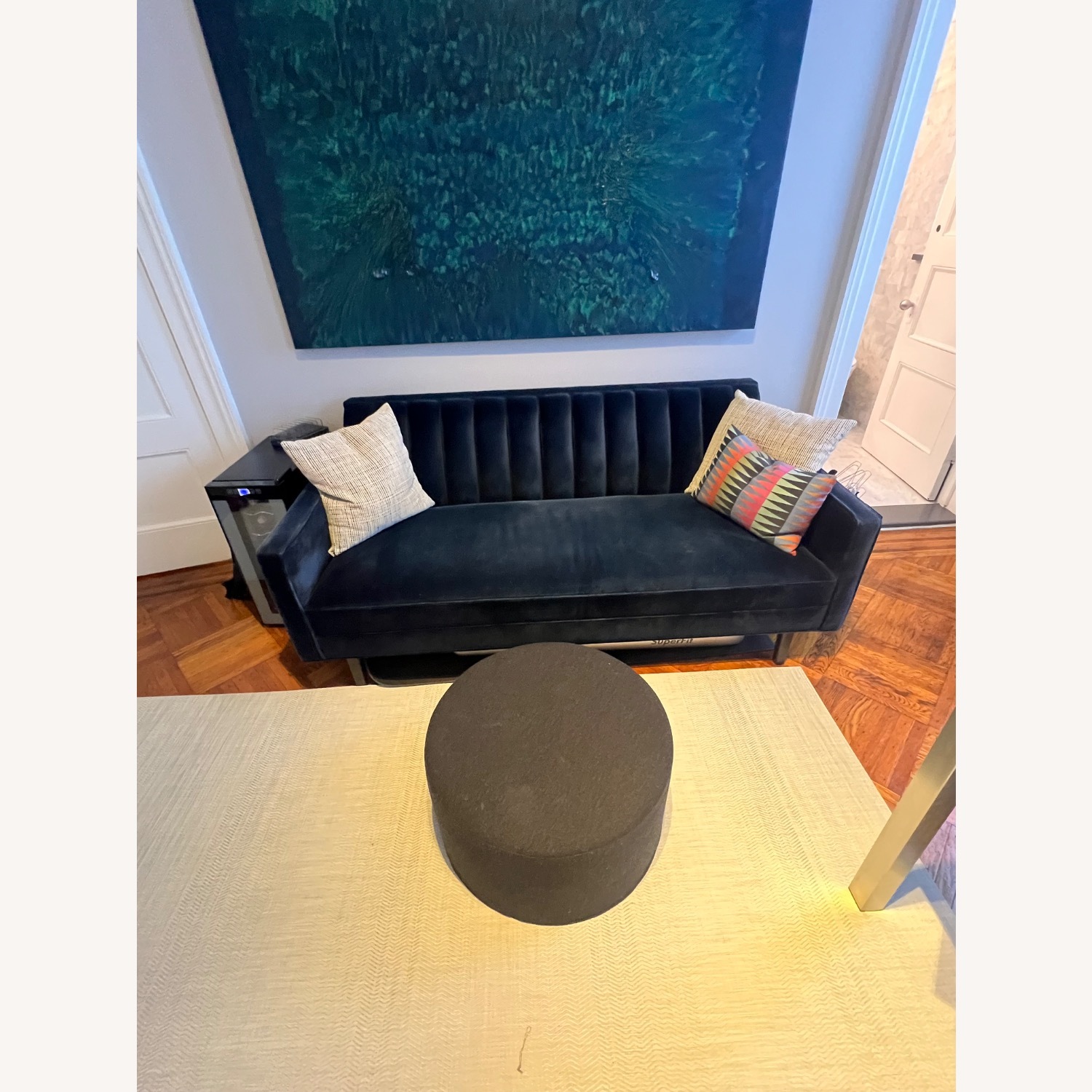 Room & Board Goodwin Sofa Indigo Blue - image-1