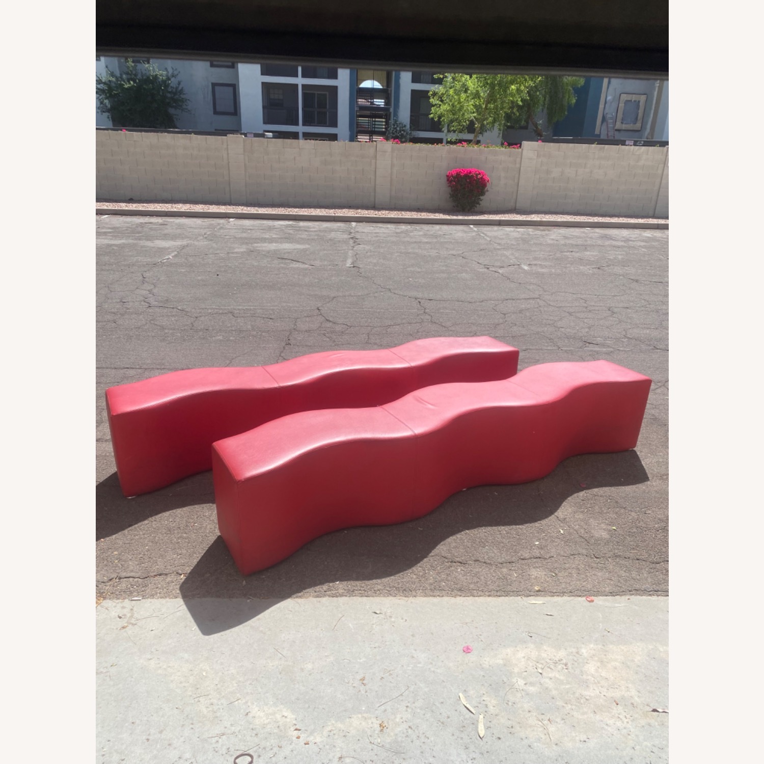 Laurinda Spear Ripple Bench 1980s - image-3