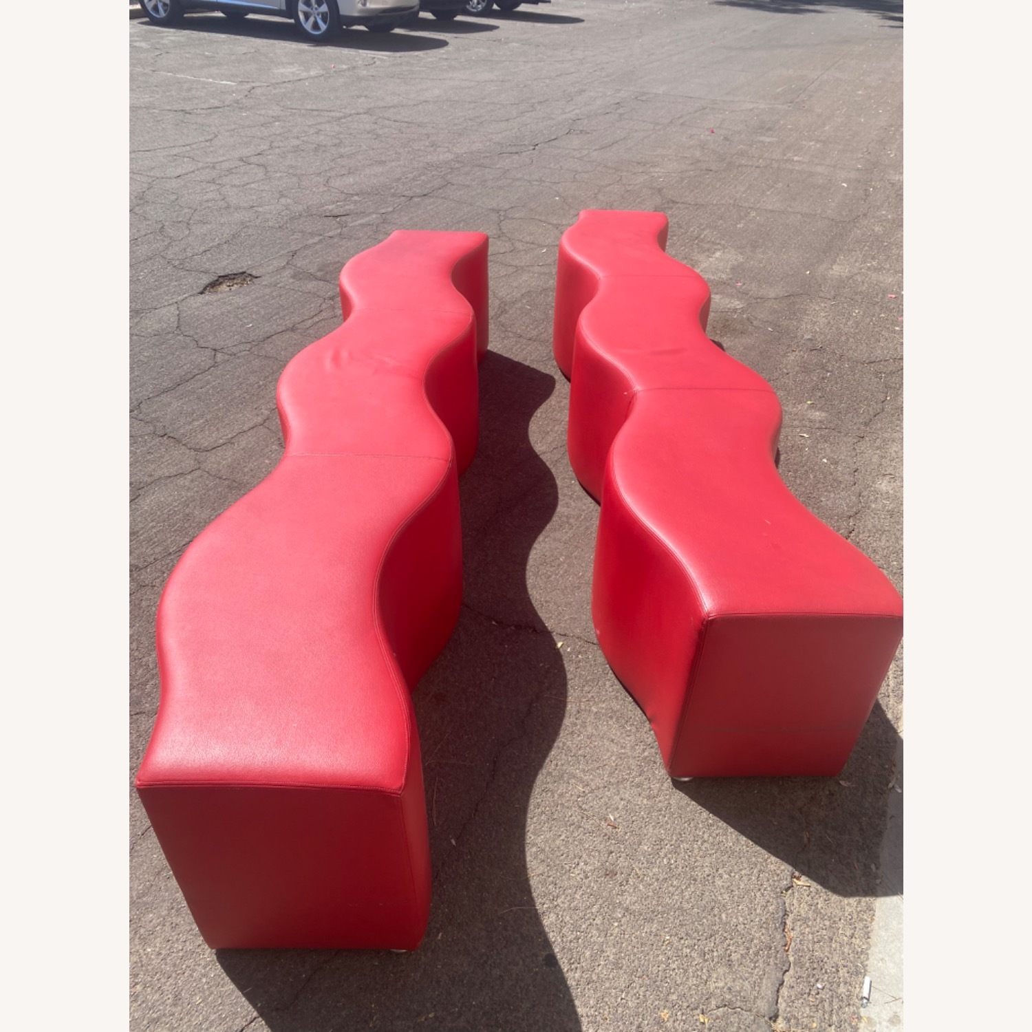 Laurinda Spear Ripple Bench 1980s - image-2