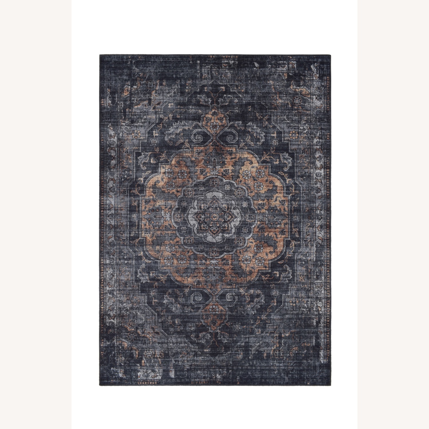 Printed Rug with Traditional and a Vintage Look - image-4