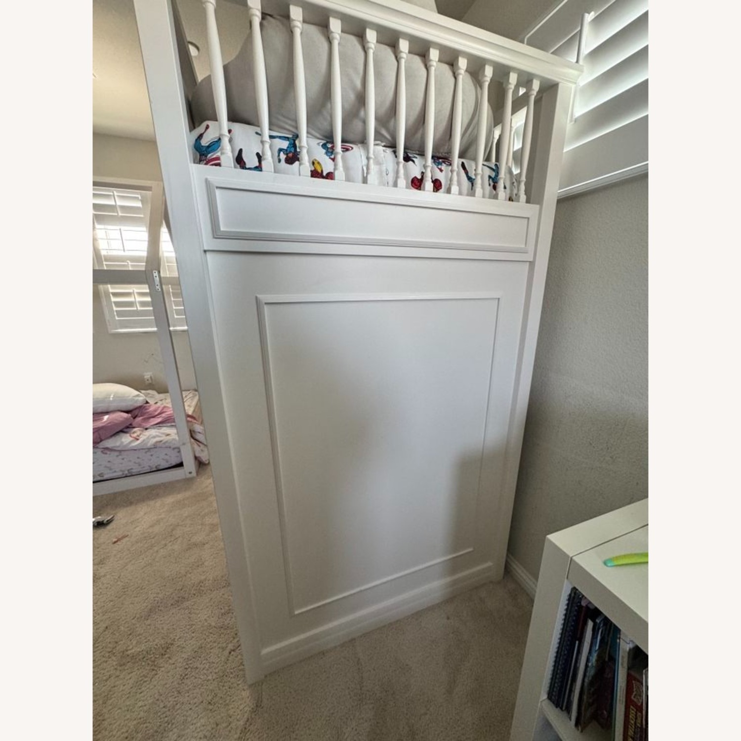 Pottery Barn Fillmore Twin-Over-Twin Stair Bunk Bed - image-5