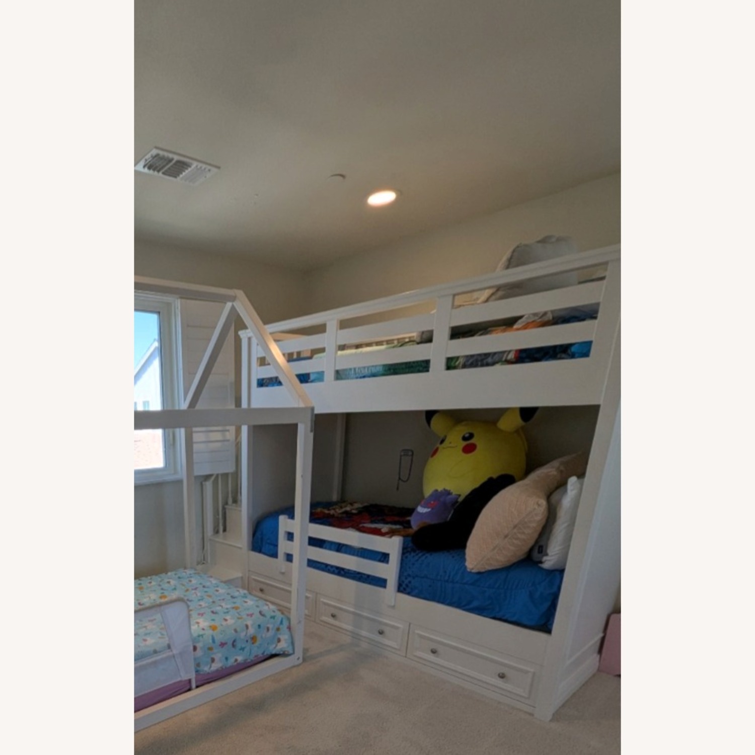 Pottery Barn Fillmore Twin-Over-Twin Stair Bunk Bed - image-2