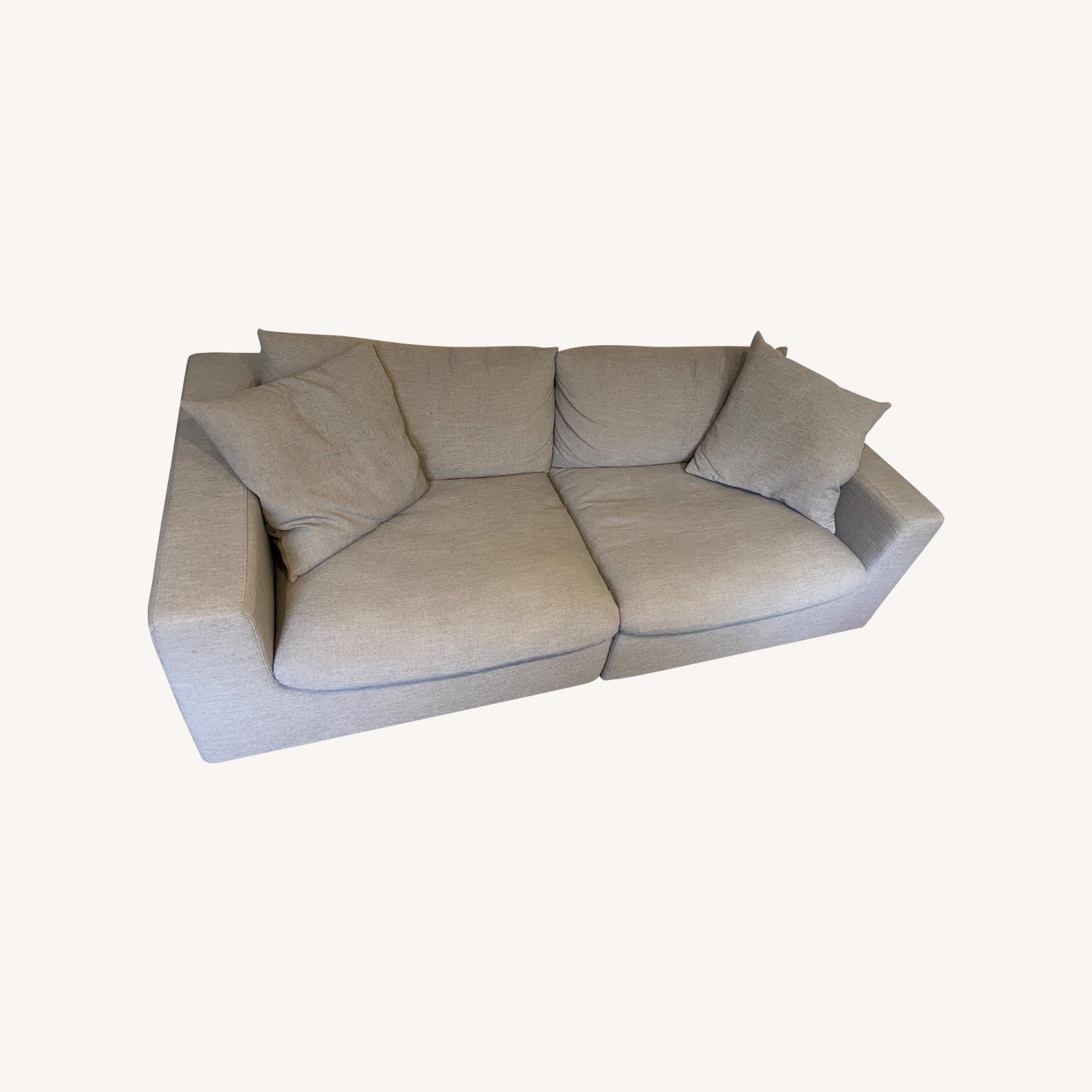 Castlery Gray Washable Couch - image-0