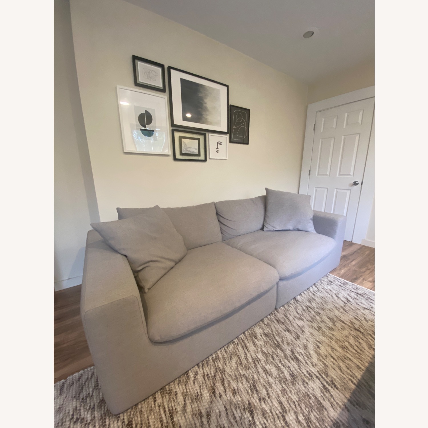 Castlery Gray Washable Couch - image-4