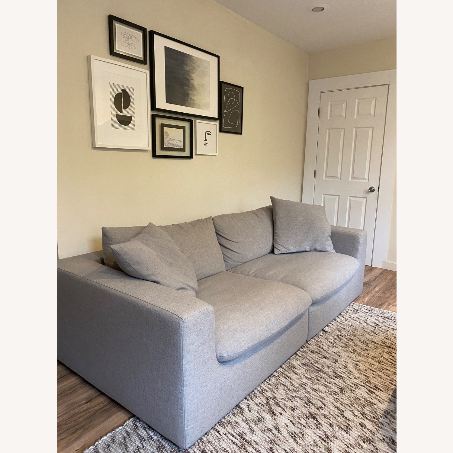 Castlery Gray Washable Couch - image-1