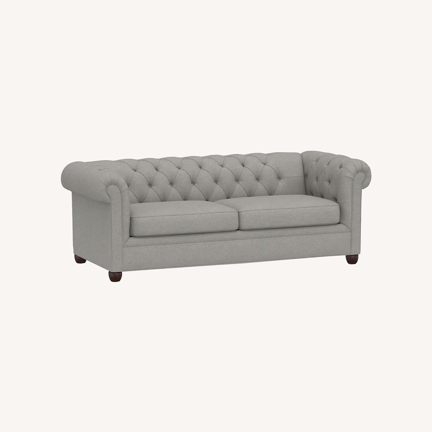 Pottery Barn Chesterfield Sleeper Sofa - image-0
