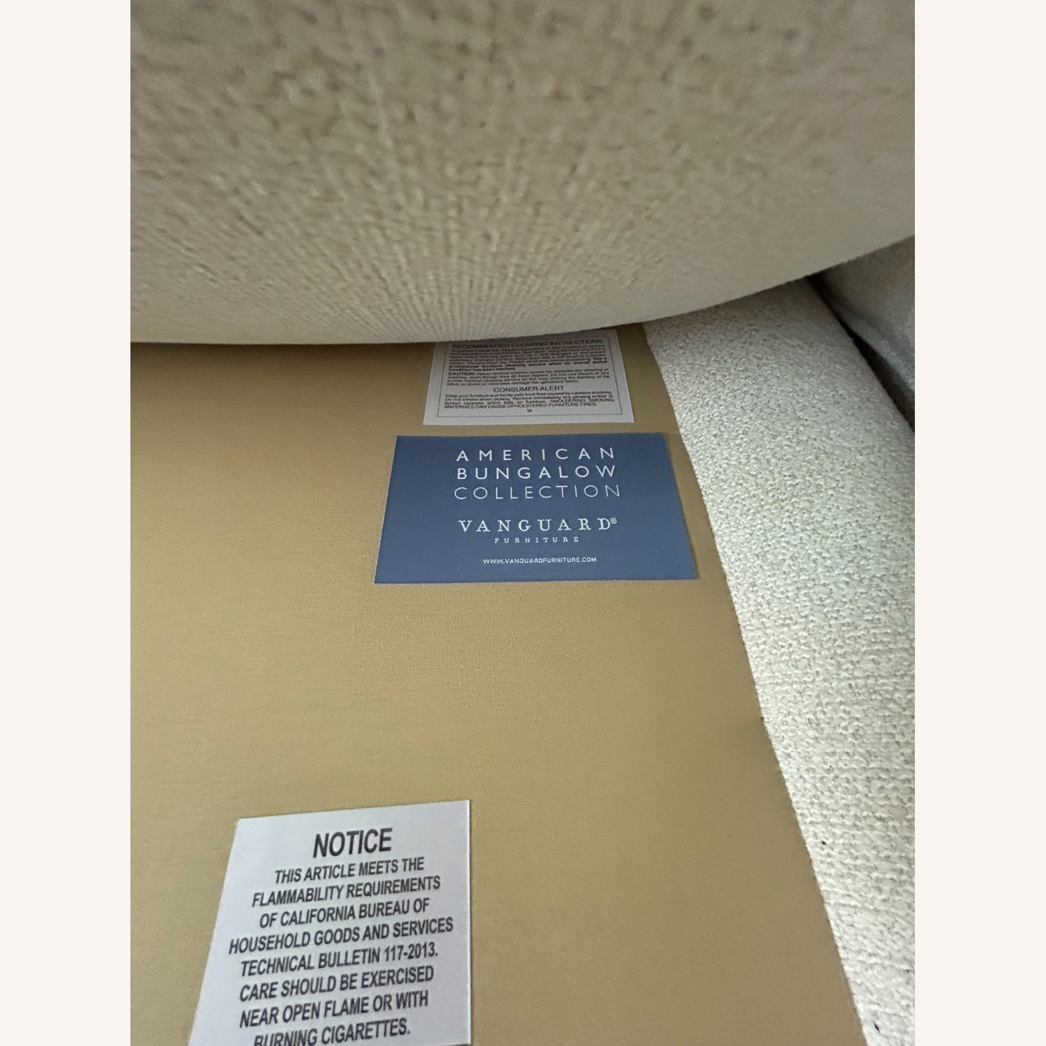 Vanguard Furniture Bungalow Nicholas Left Arm Sofa - image-8