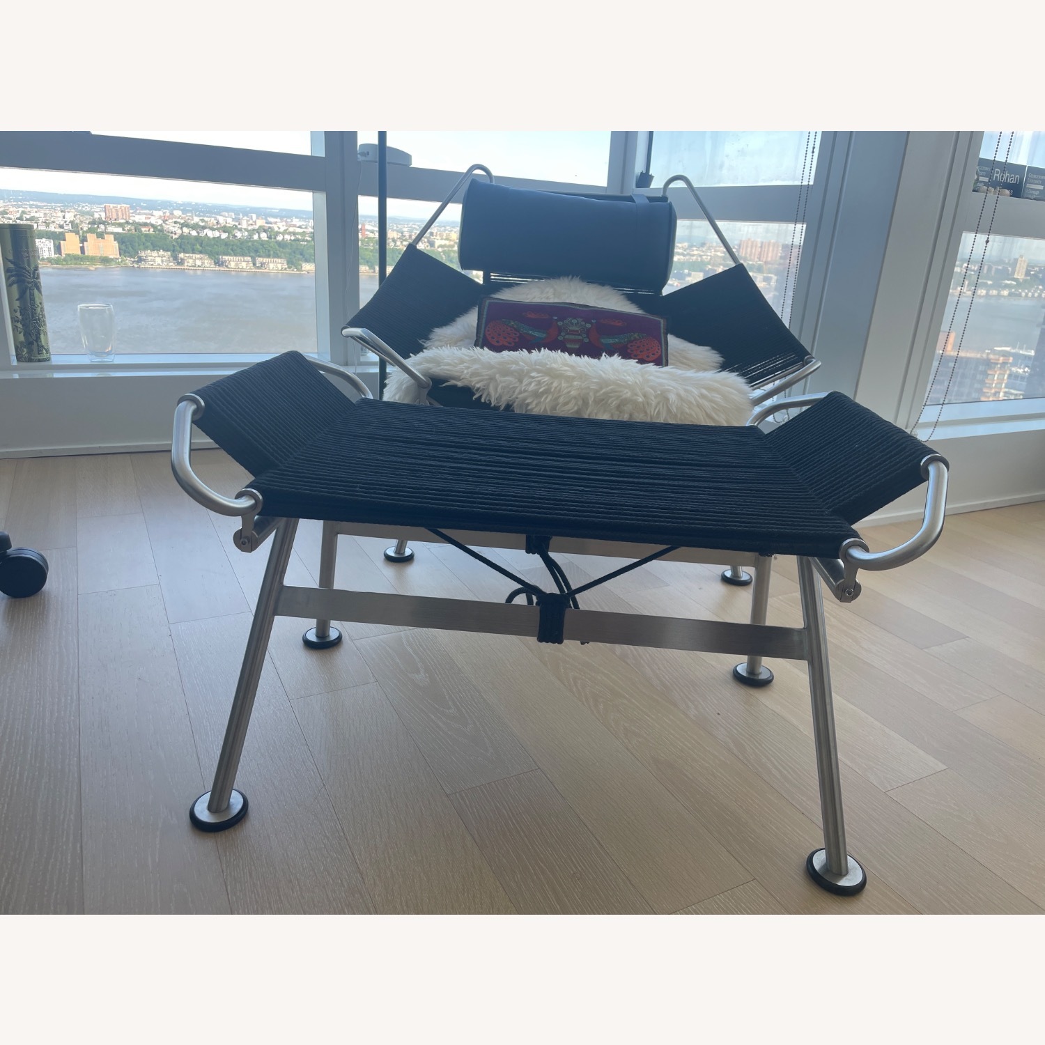 Flag Halyard Chair & Ottoman - image-4