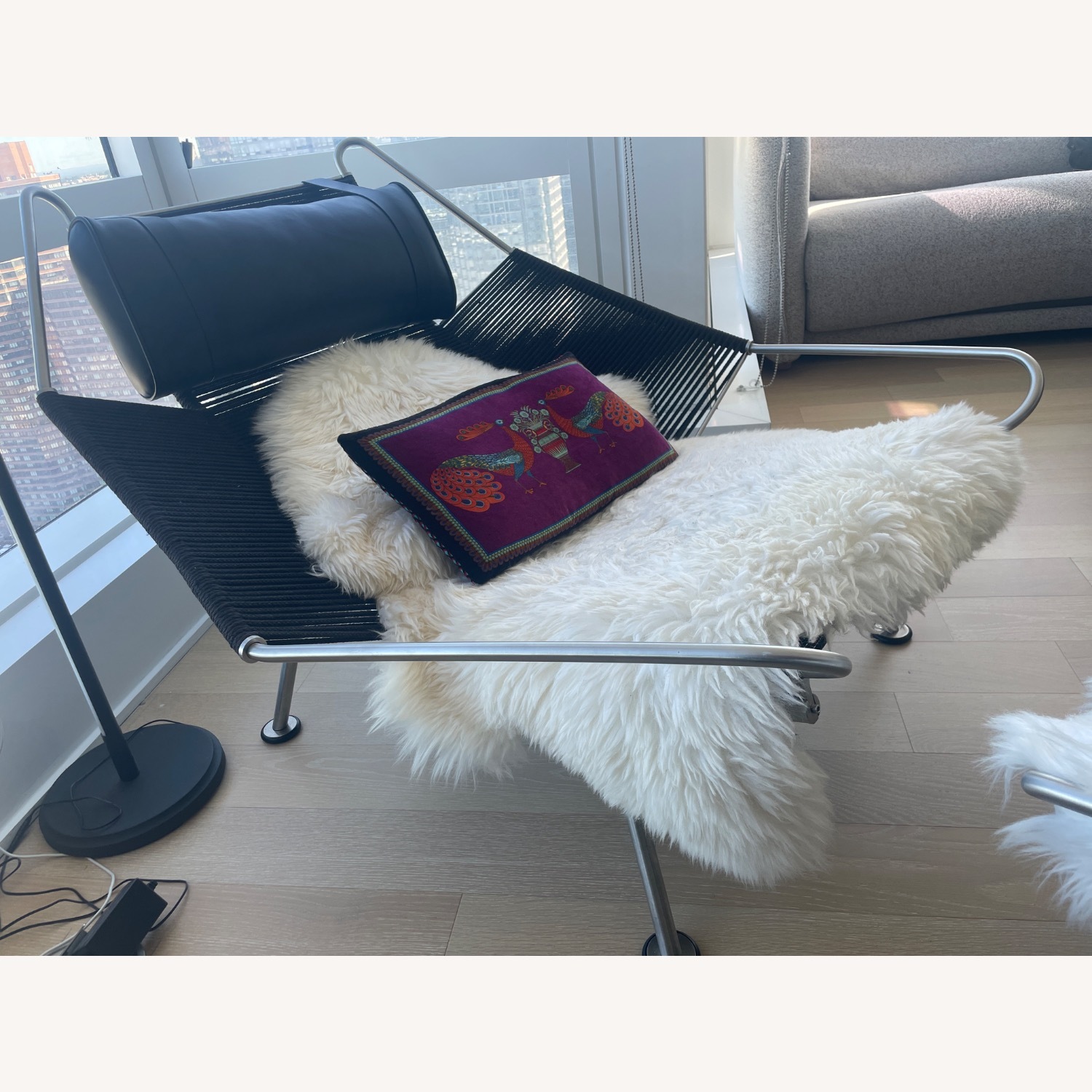 Flag Halyard Chair & Ottoman - image-3