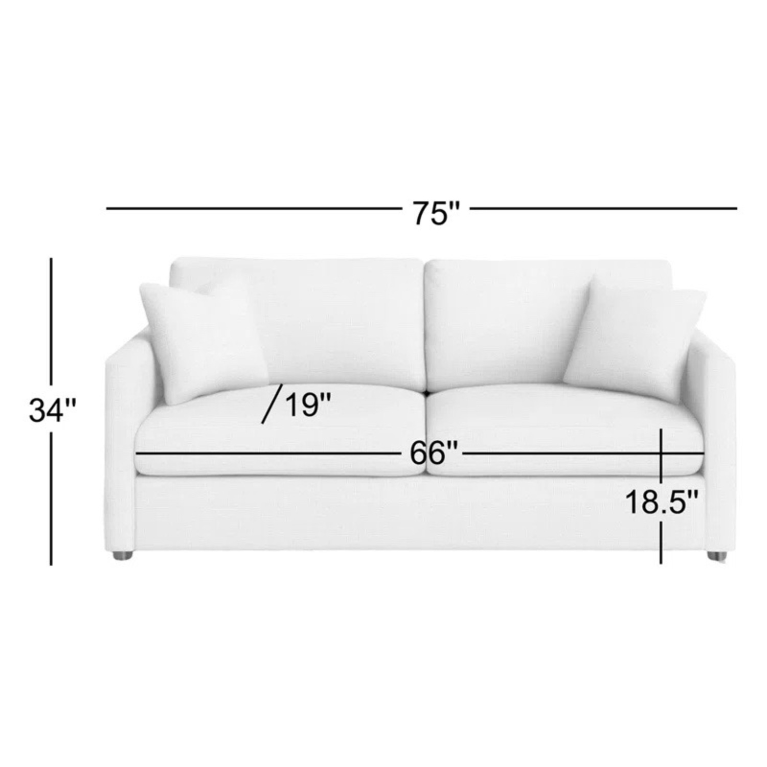 Joss & Main Godwin 75'' Upholstered Sleeper Sofa - image-7