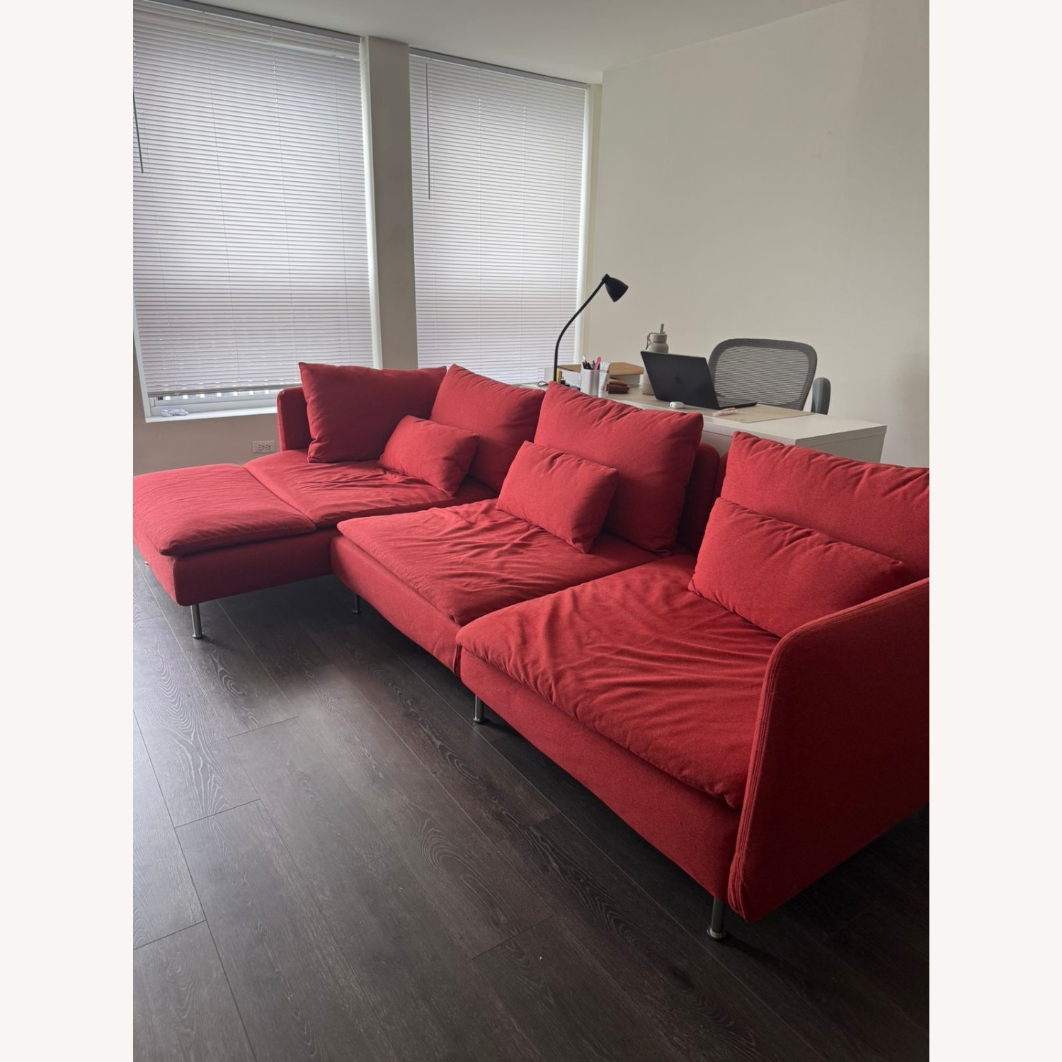 IKEA SÖDERHAMN Sectional, 4-seat with Chaise - image-4
