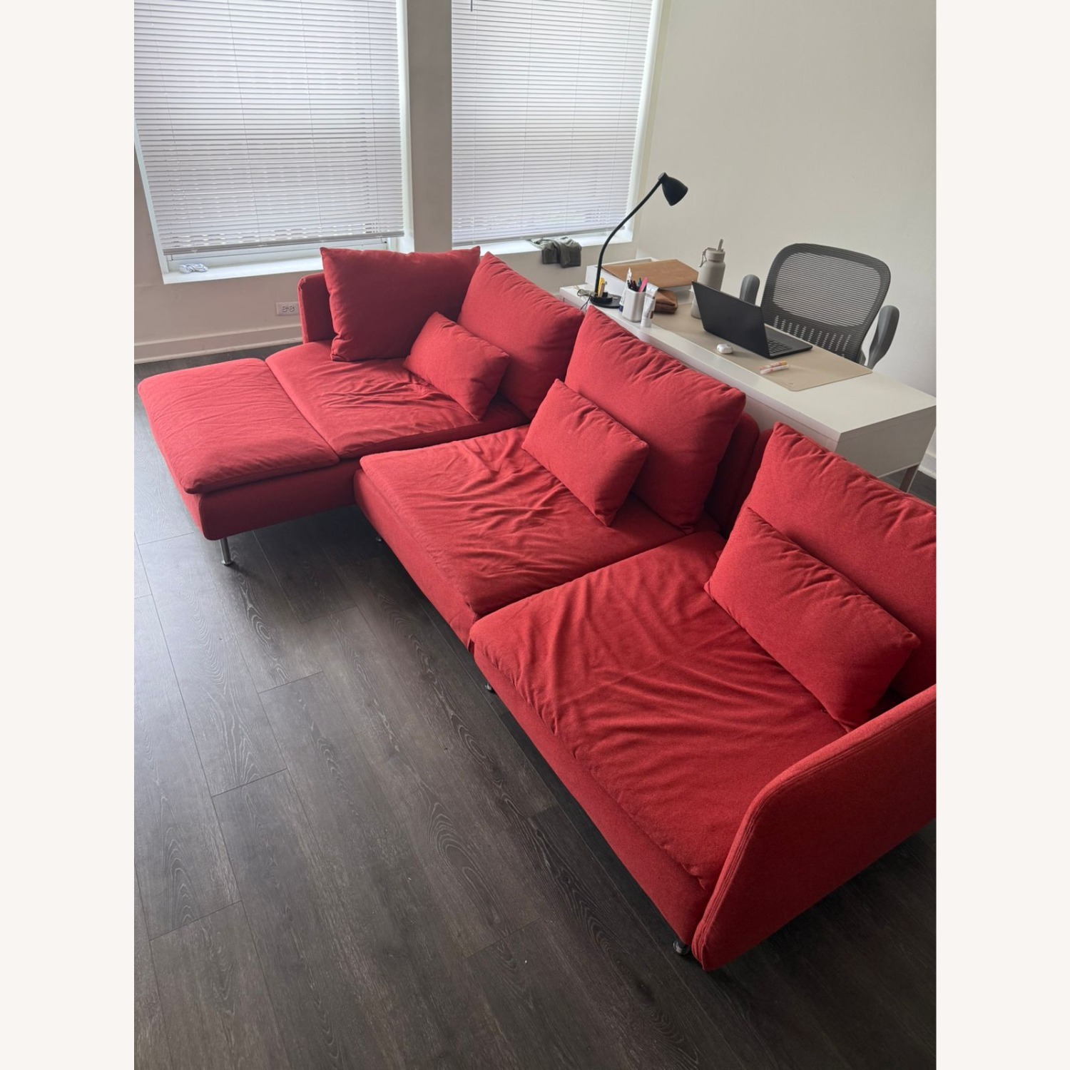 IKEA SÖDERHAMN Sectional, 4-seat with Chaise - image-3