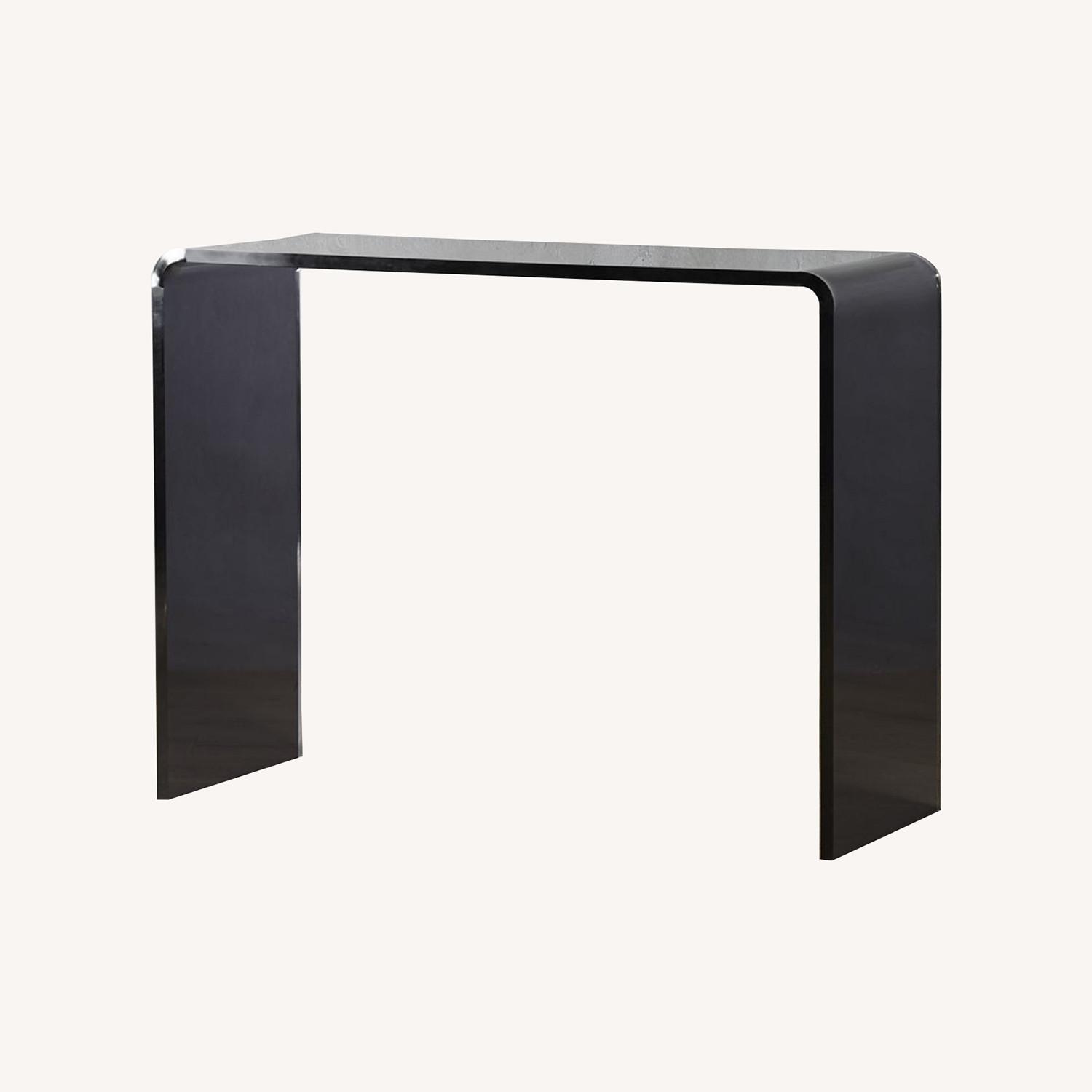Peekaboo 38" Acrylic Console Table - image-0