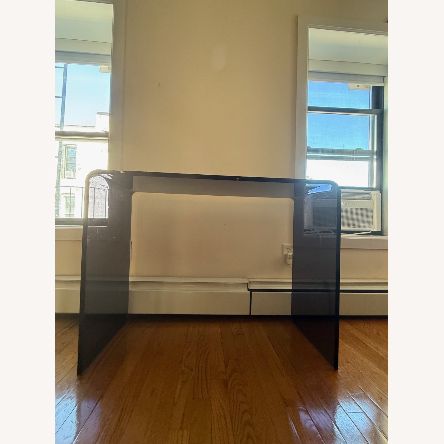 Peekaboo 38" Acrylic Console Table - image-2
