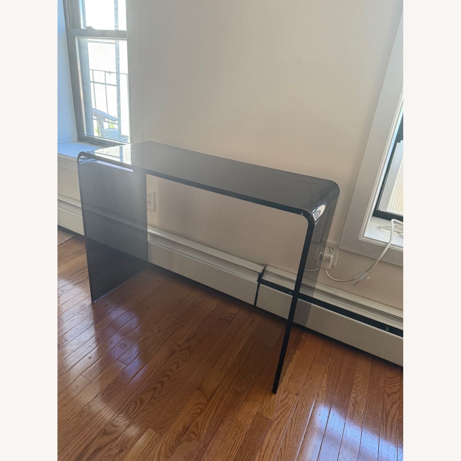 Peekaboo 38" Acrylic Console Table - image-5