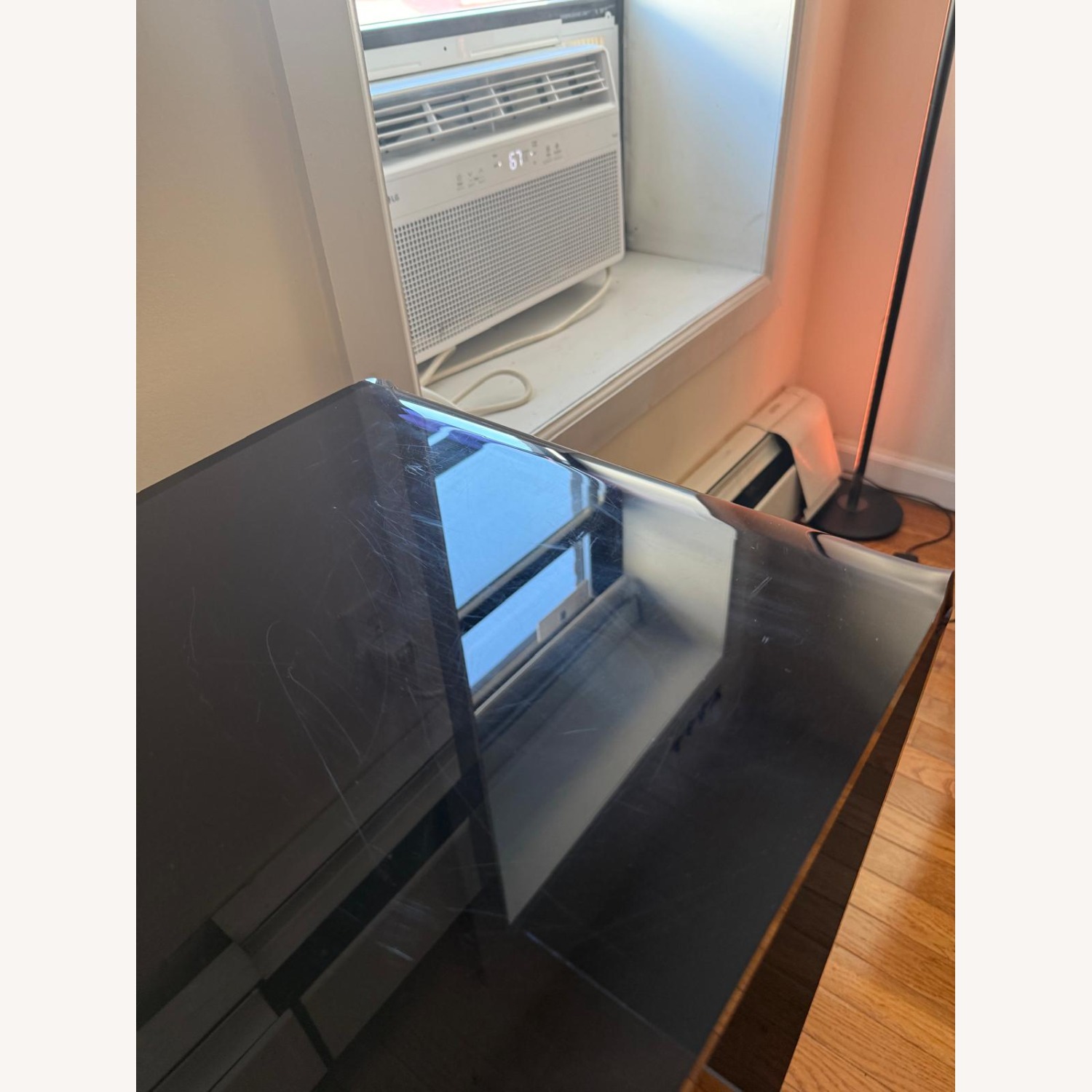 Peekaboo 38" Acrylic Console Table - image-3