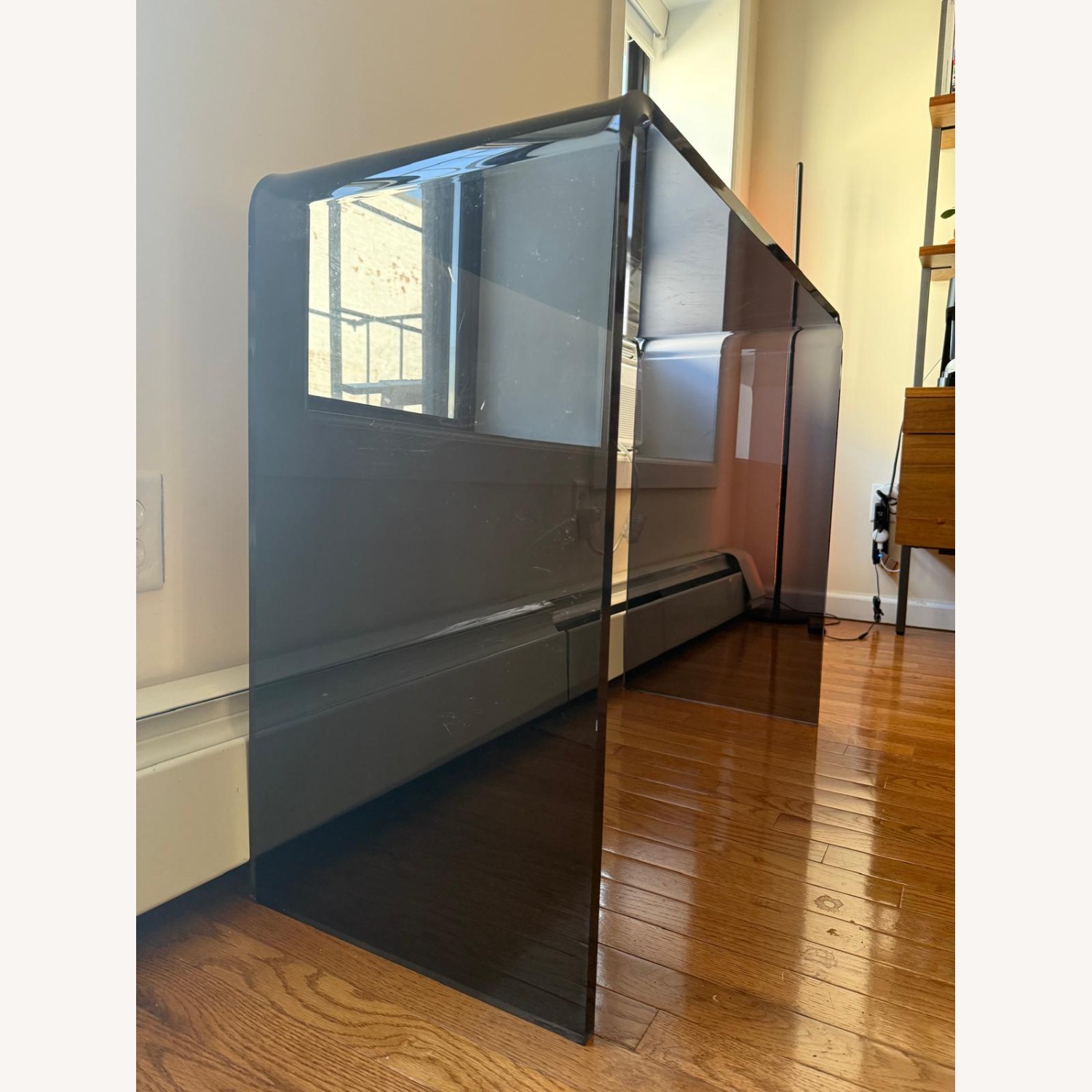 Peekaboo 38" Acrylic Console Table - image-4