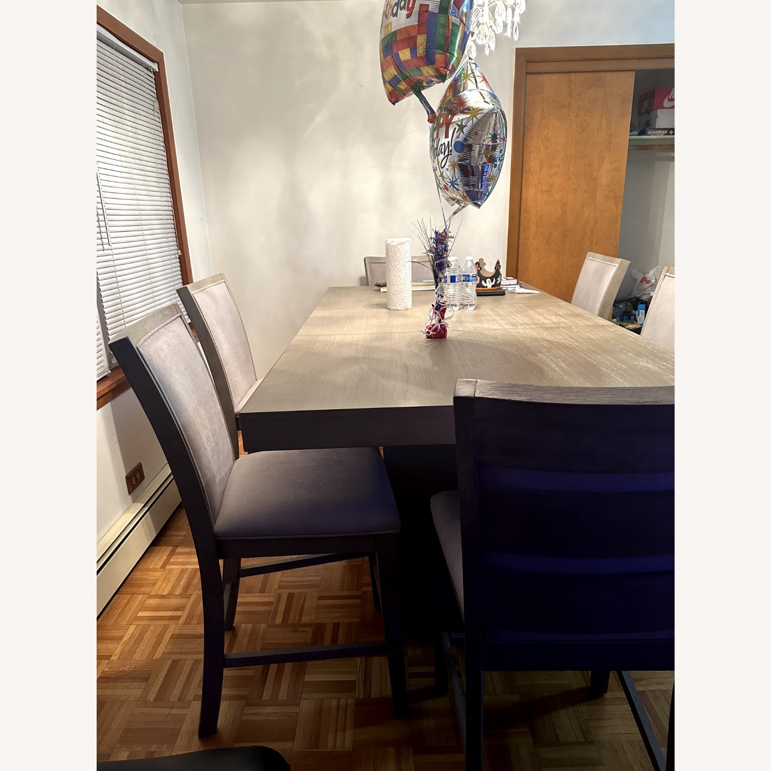 Extendable Dining Table Set - image-1