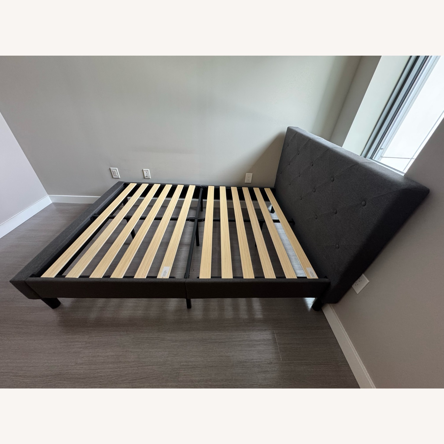 ZINUS Dark Grey Full Bed Frame - image-2