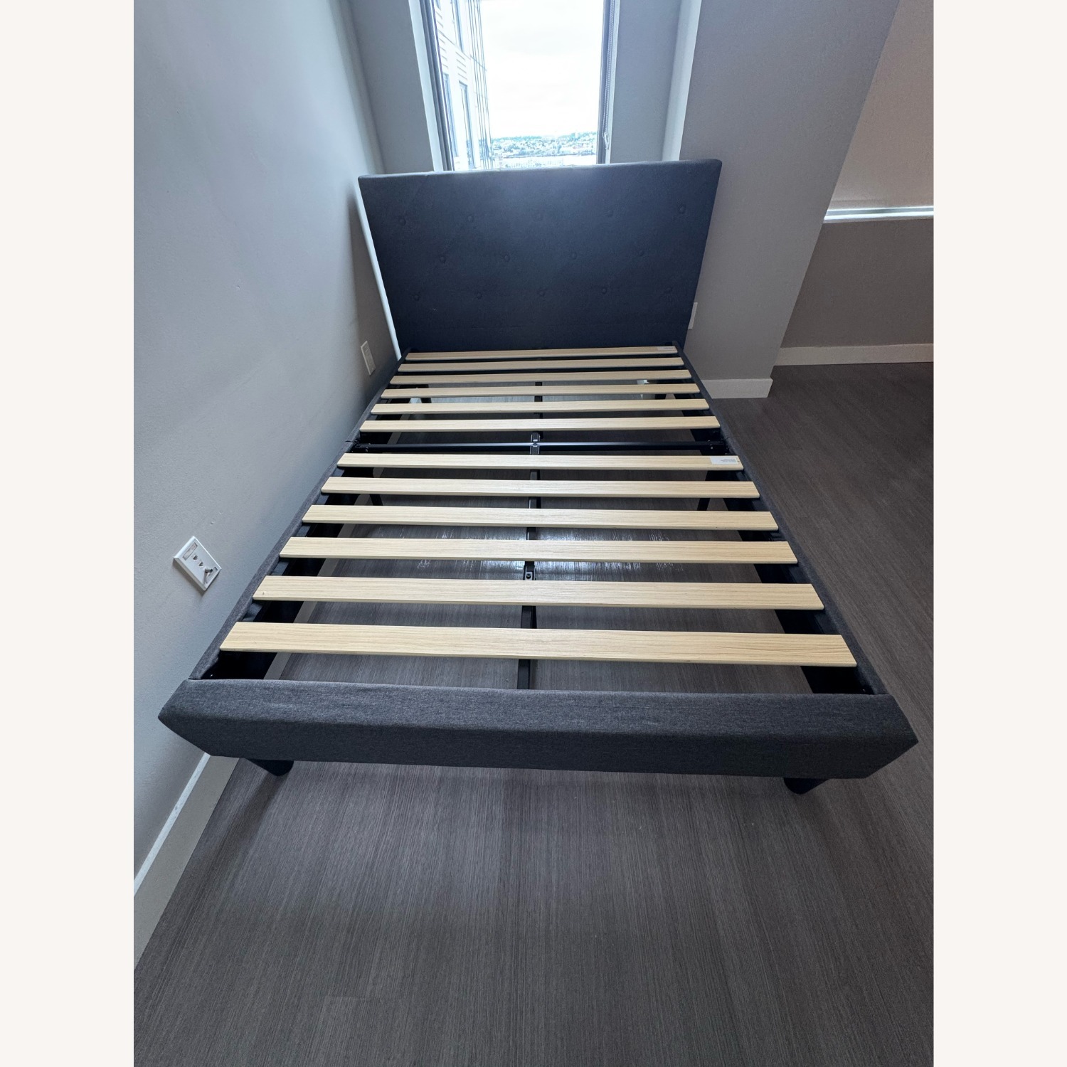 ZINUS Dark Grey Full Bed Frame - image-3