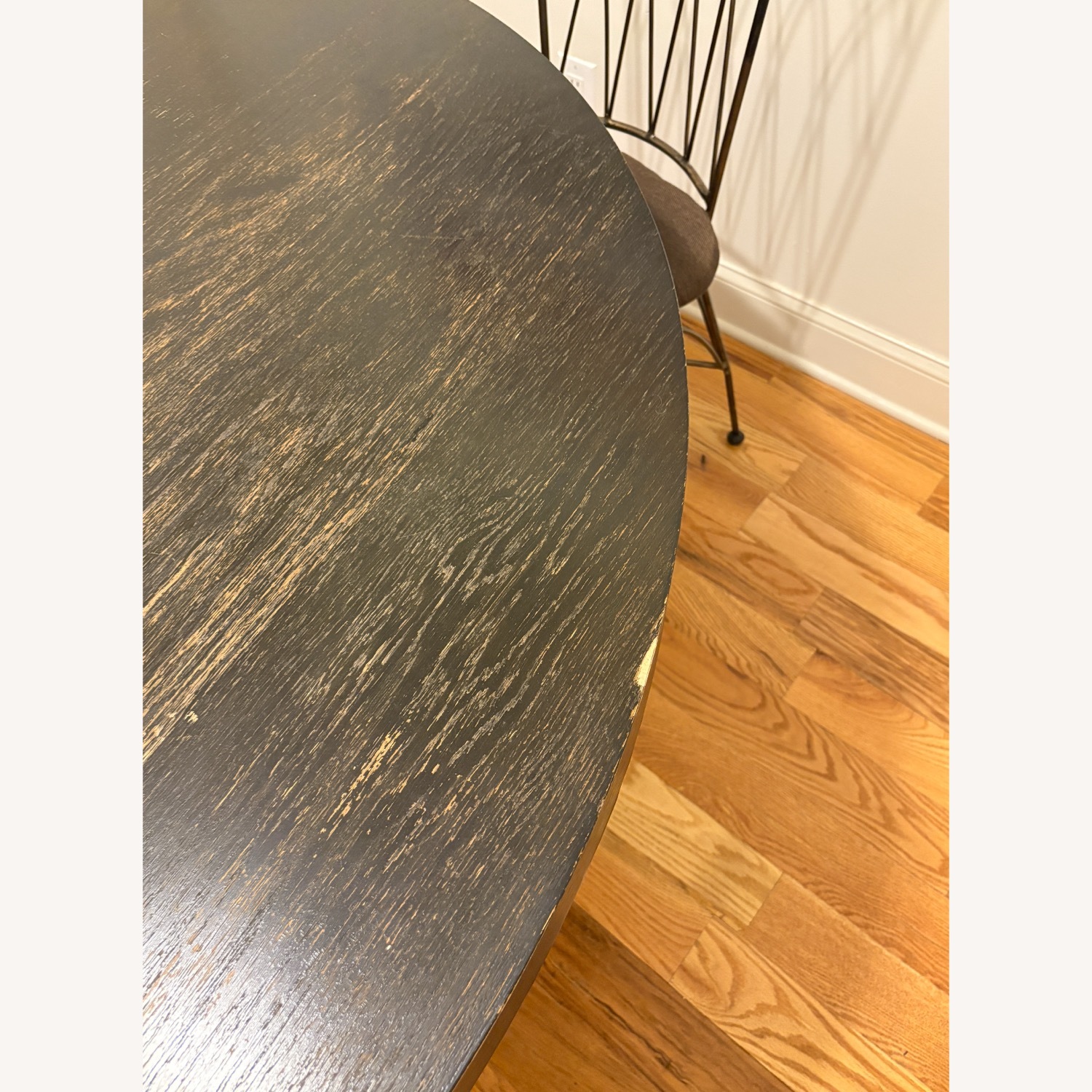 West Elm Large Cutout Round Dining Table - image-4