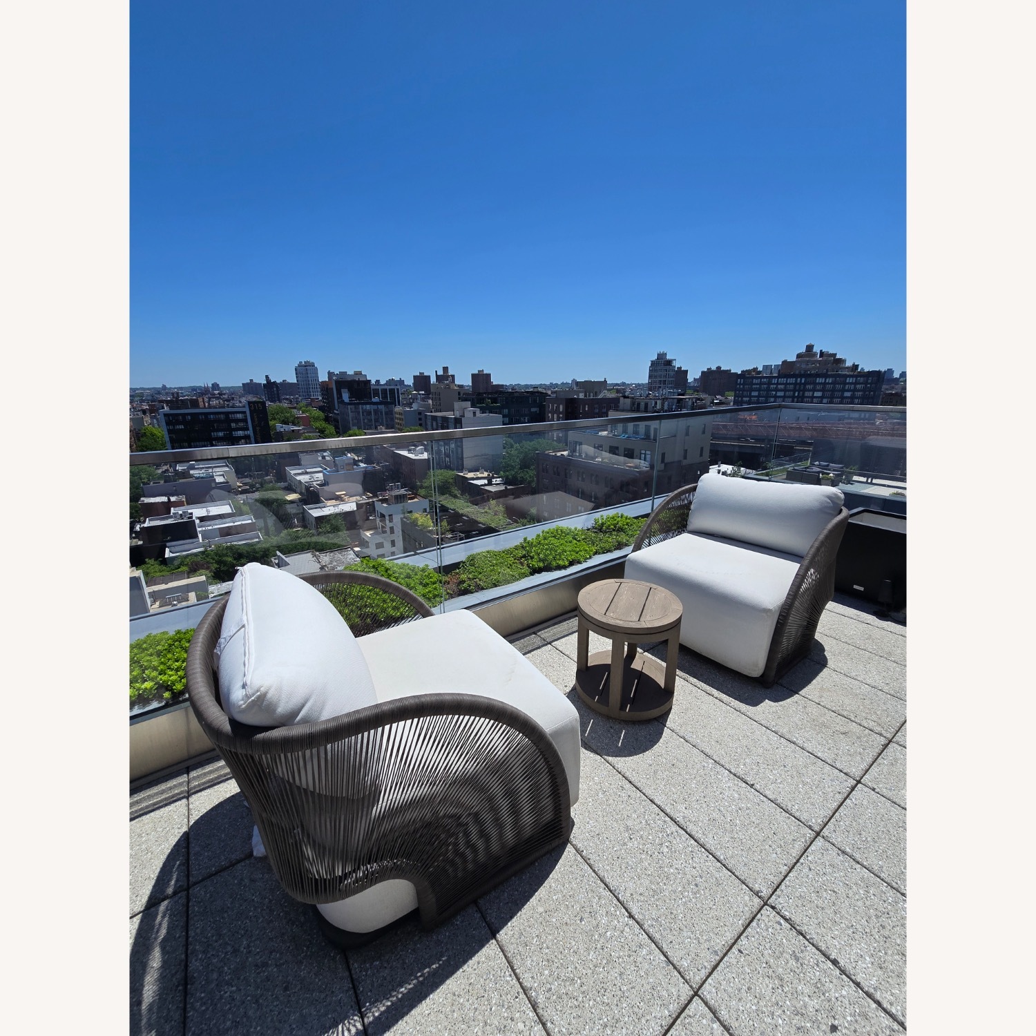 RH Outdoor Pavona Lounge Chairs (2) - image-1