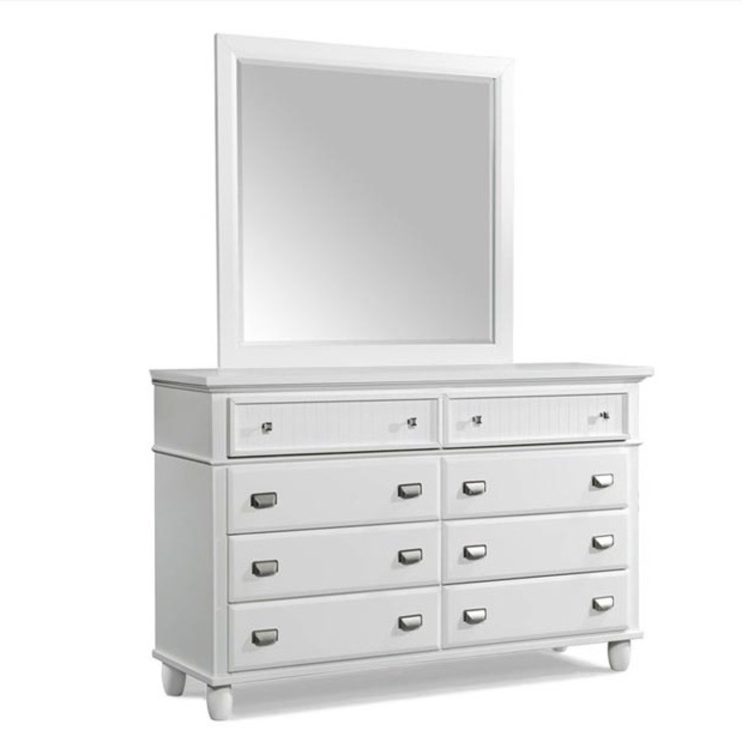 Spencer 8-drawer Dresser with Attached Mirror - image-1