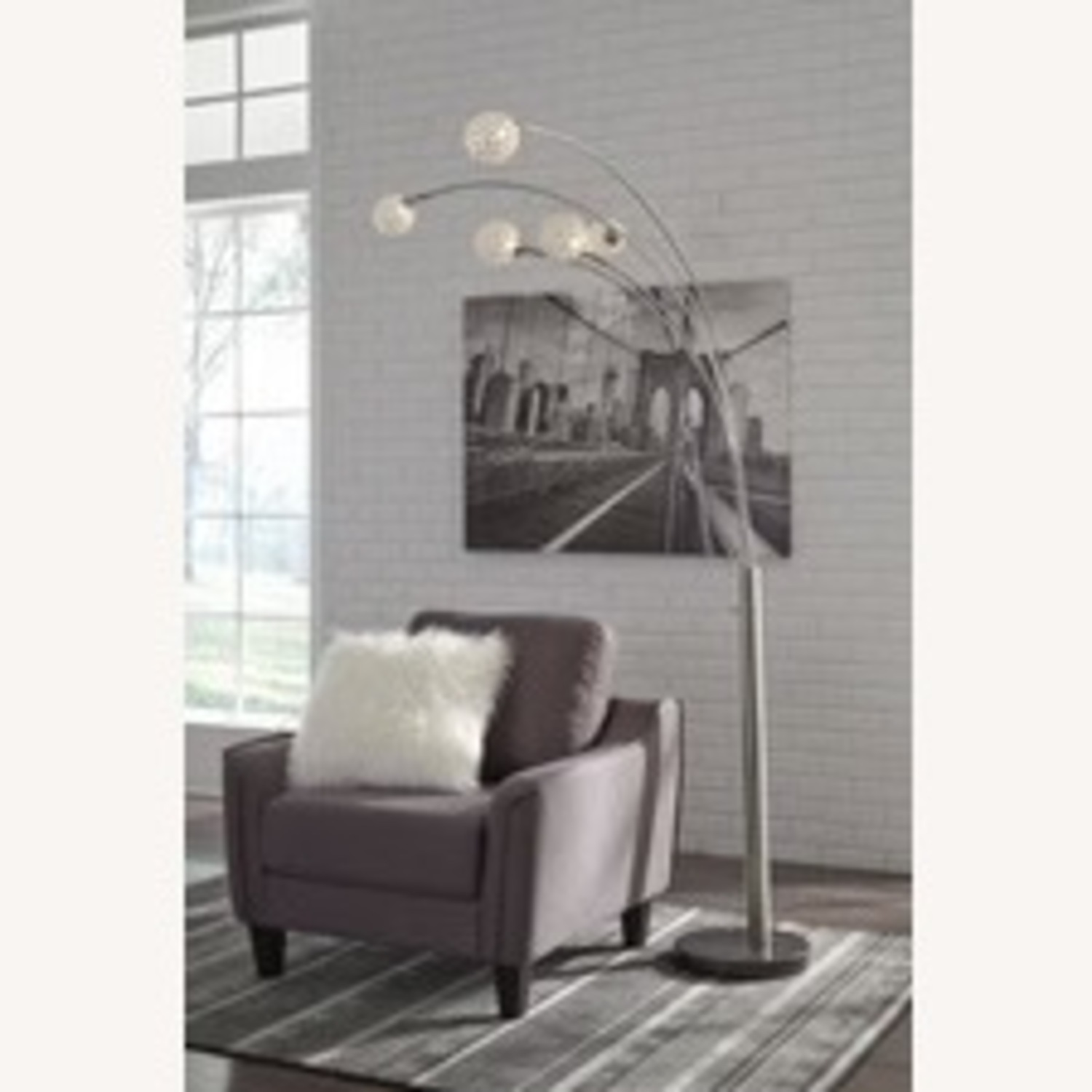 Ashley Winter Arc Floor Lamp – 5-Light - image-3