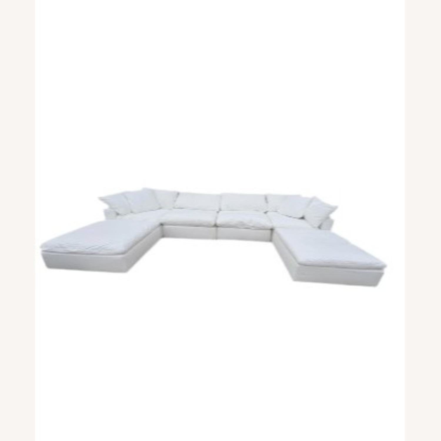 Moe’s Home Collection Clay Modular Sofa – 6-Piece - image-1