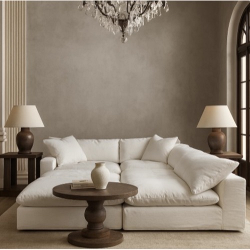 Used Moe’s Home Collection Clay Modular Sofa – 6-Piece for sale on AptDeco