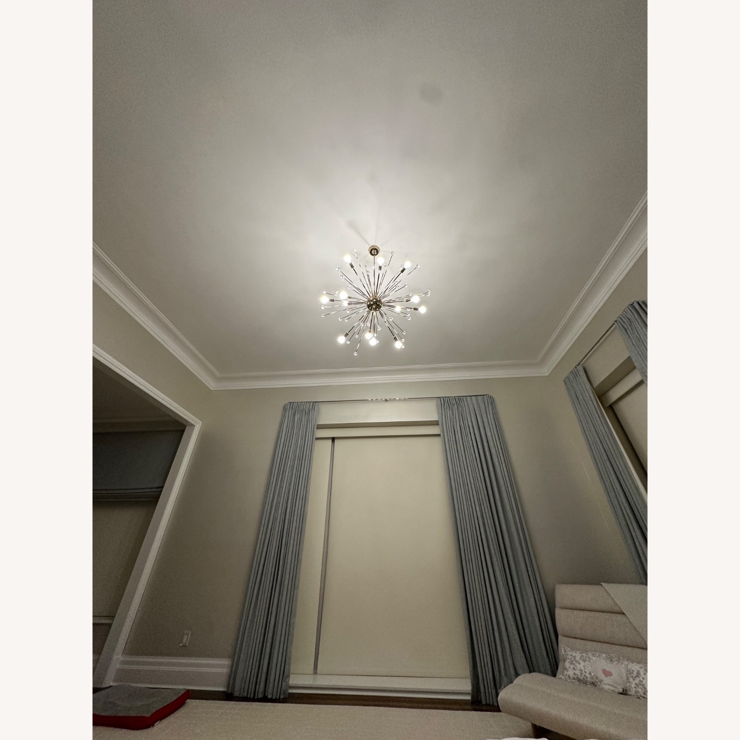 24 Light Starburst Sputnik Dimmable Chandelier - image-4