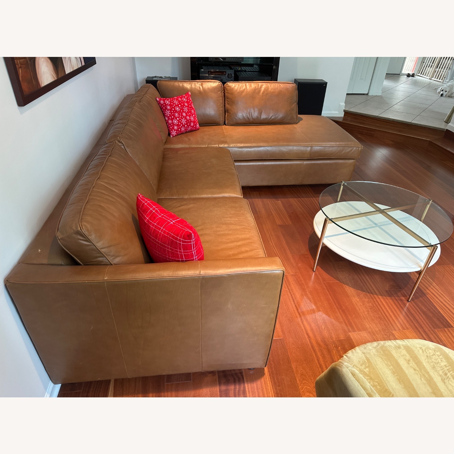 West Elm Harris Light Brown Harris Sofa - image-2