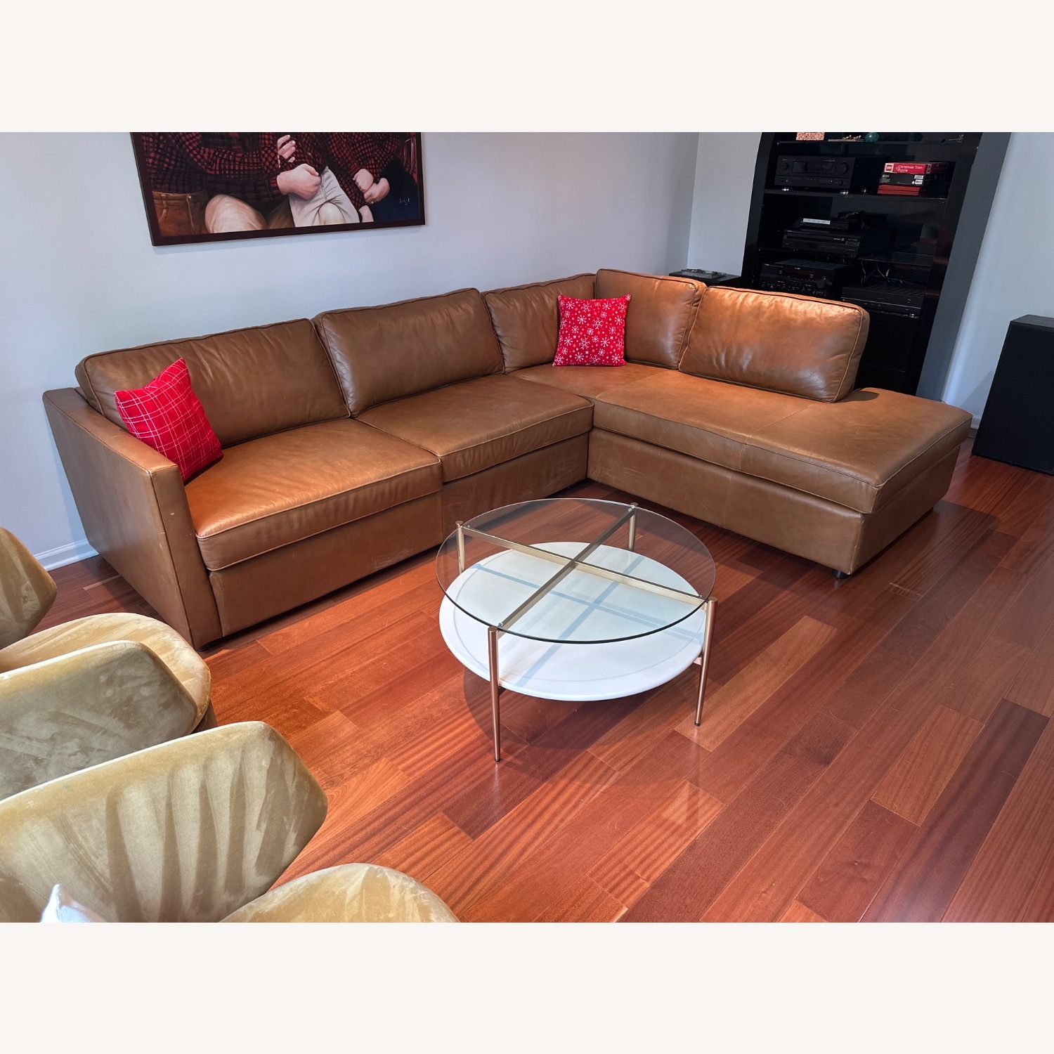 West Elm Harris Light Brown Harris Sofa - image-4