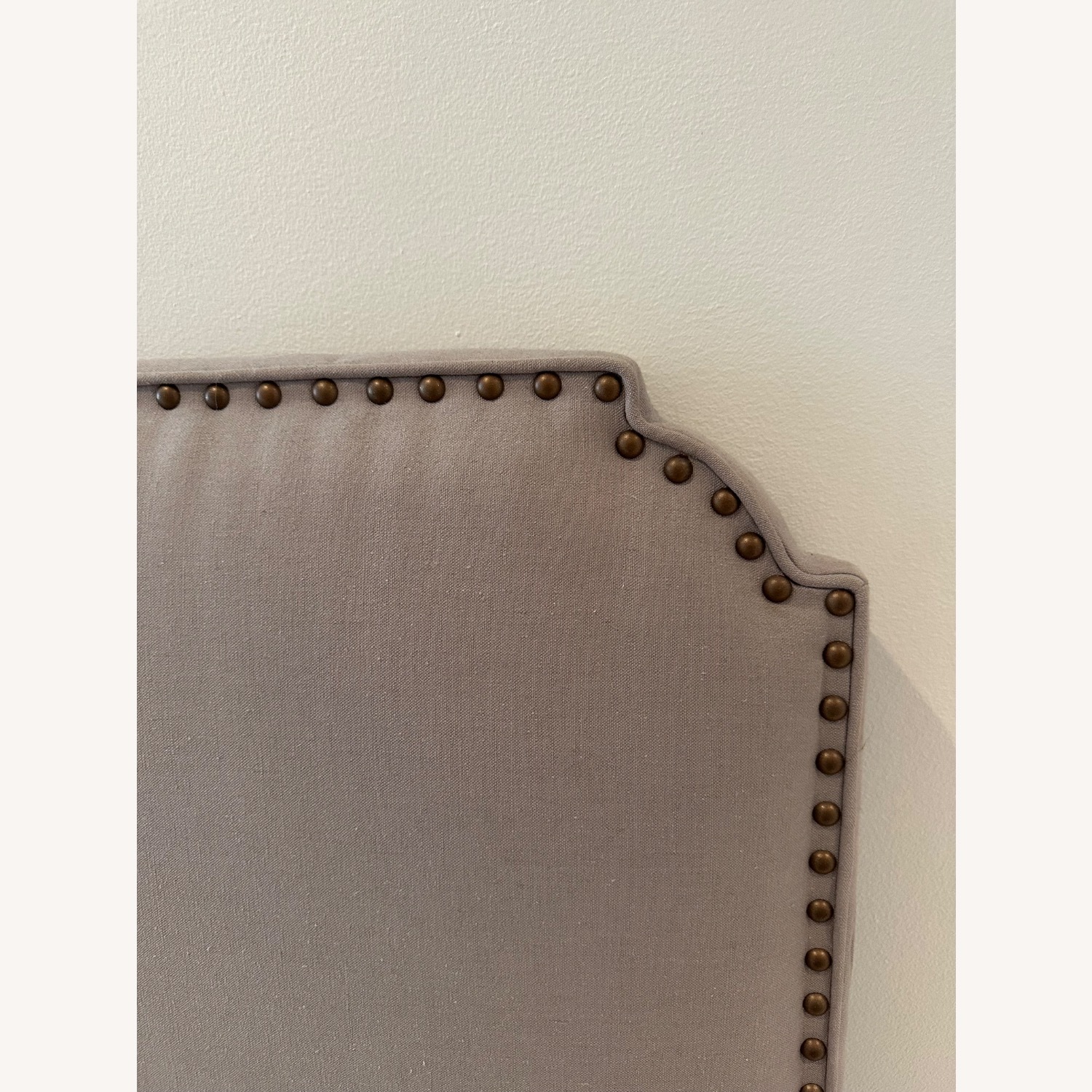CB2 Gray Headboard - image-5