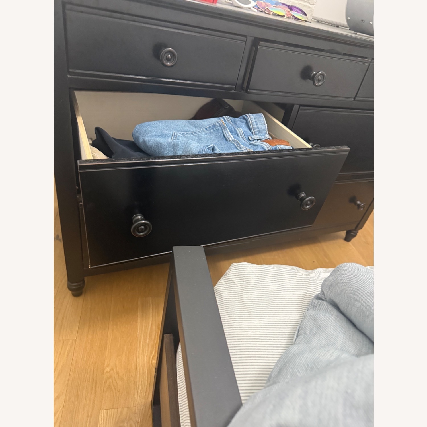 Pier One Black Dresser - image-5