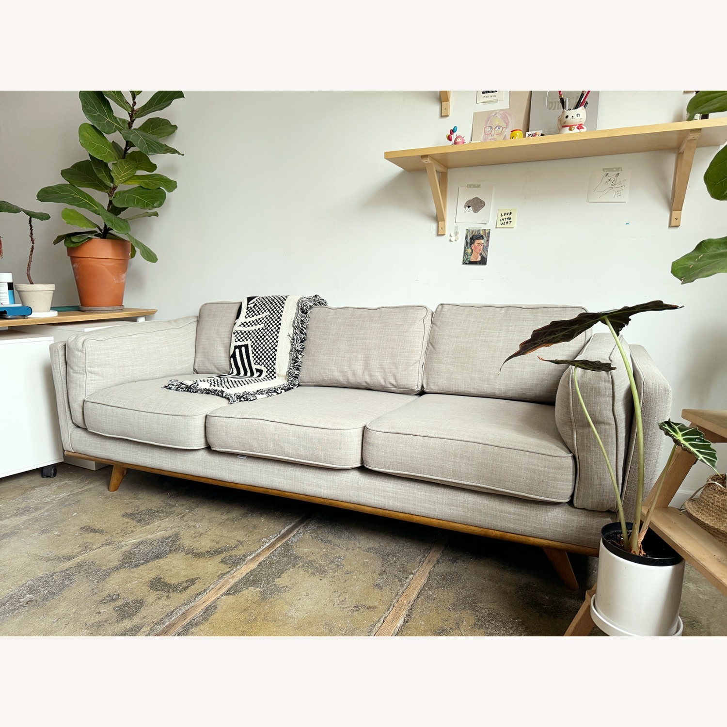 West Elm Zander Sofa 90" - image-2