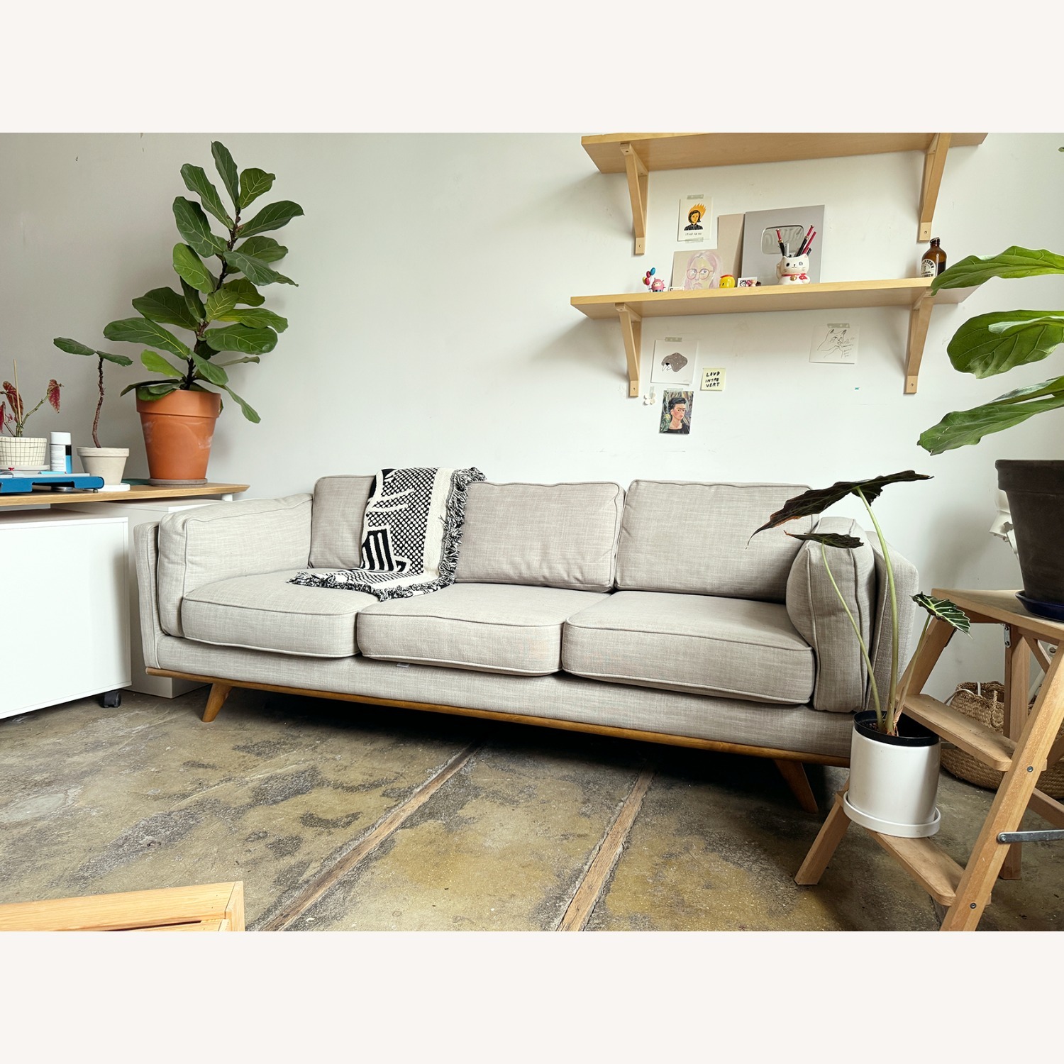 West Elm Zander Sofa 90" - image-3