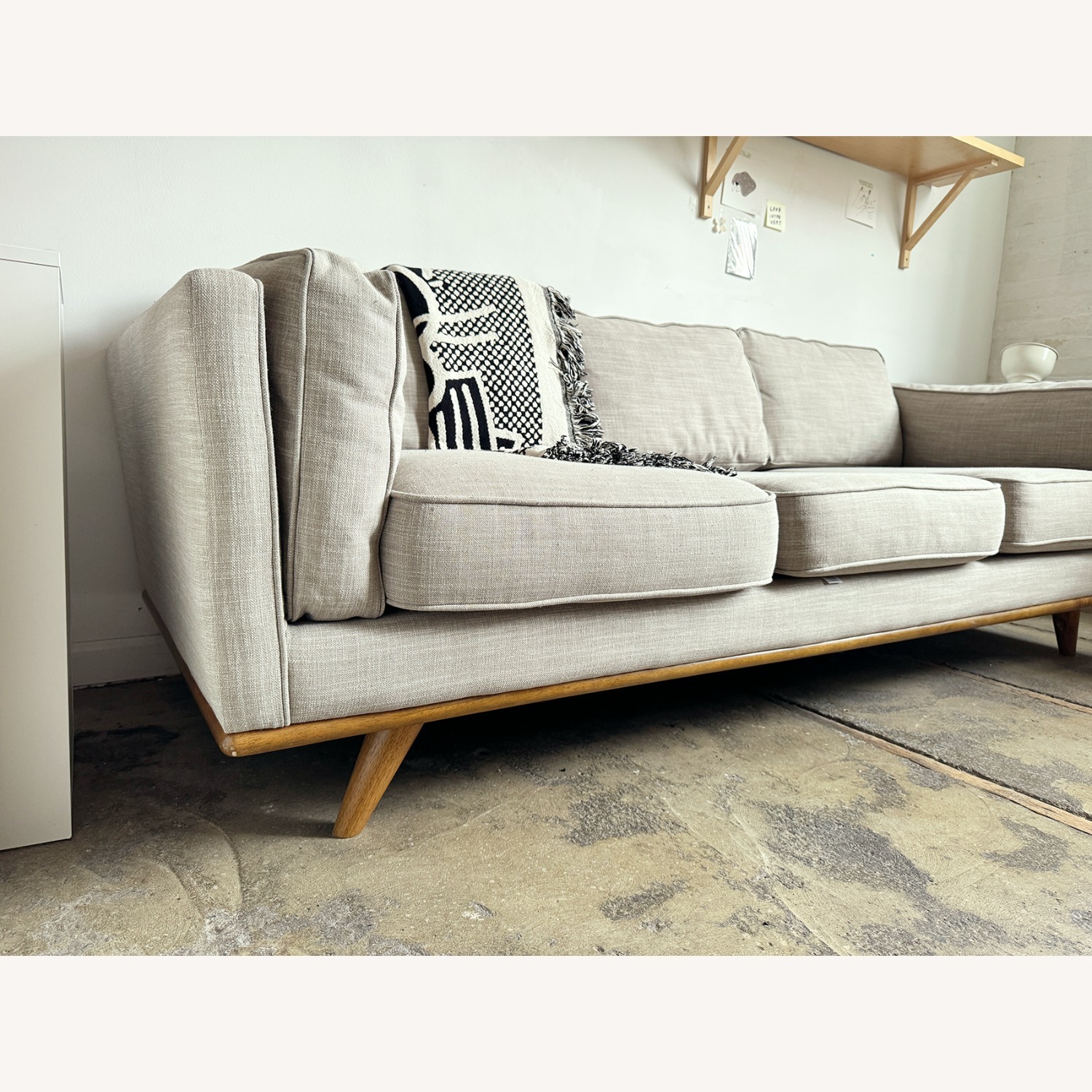 West Elm Zander Sofa 90" - image-4