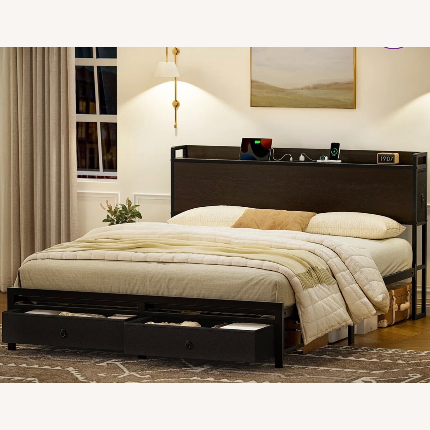Alevtina Queen Size Bed  - image-3