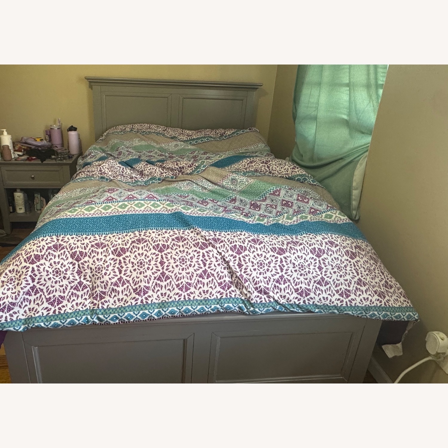 Grey Full Size Headboard - image-3