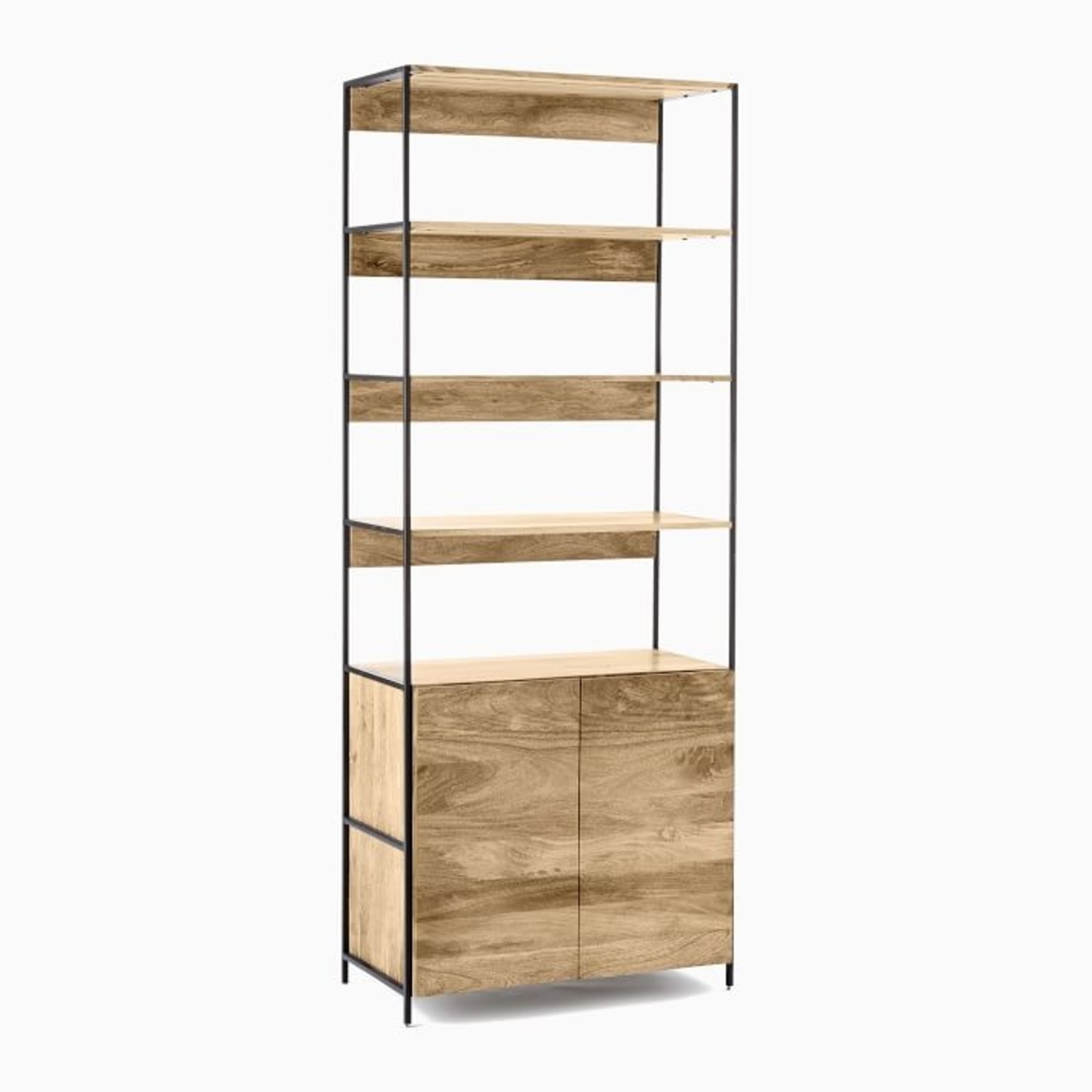 West Elm Industrial Storage Bookshelf - image-7