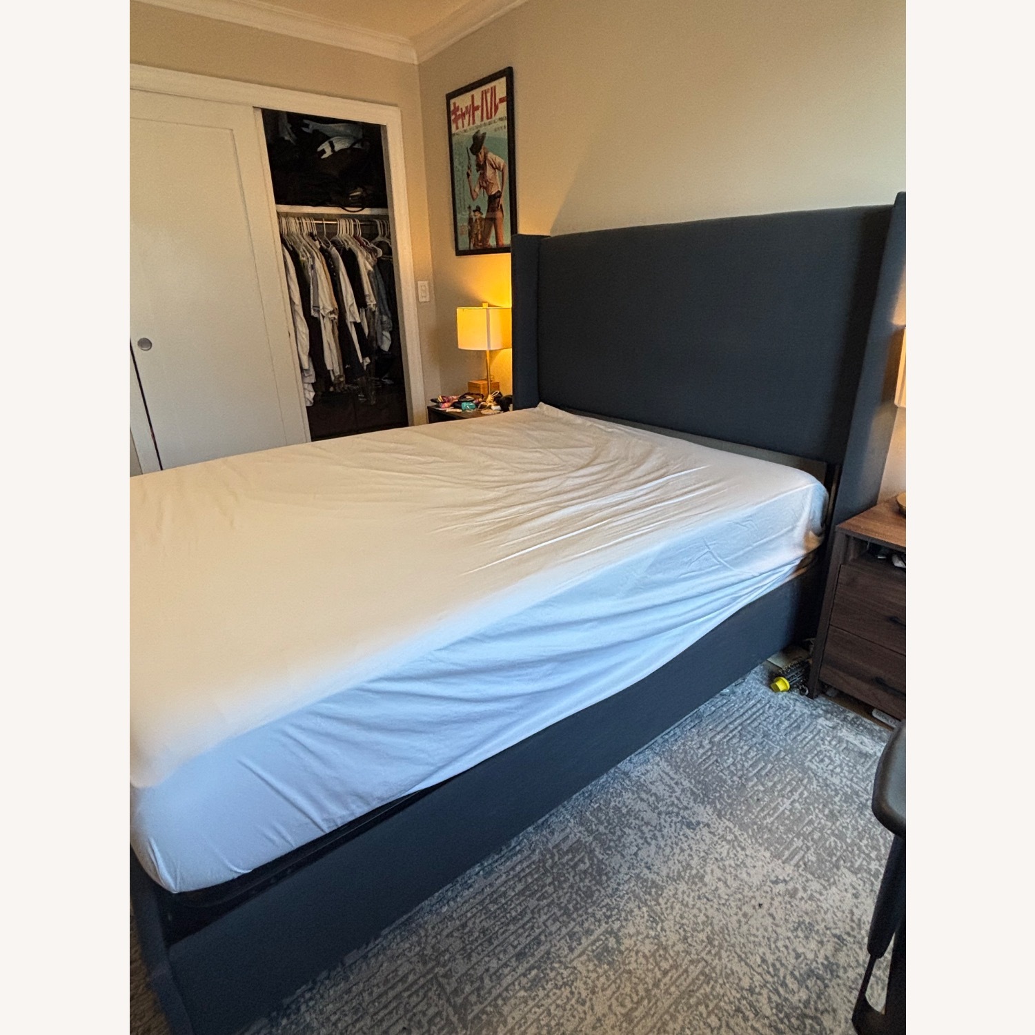 Joss & Main Upholstered Bed + Box Spring - image-3