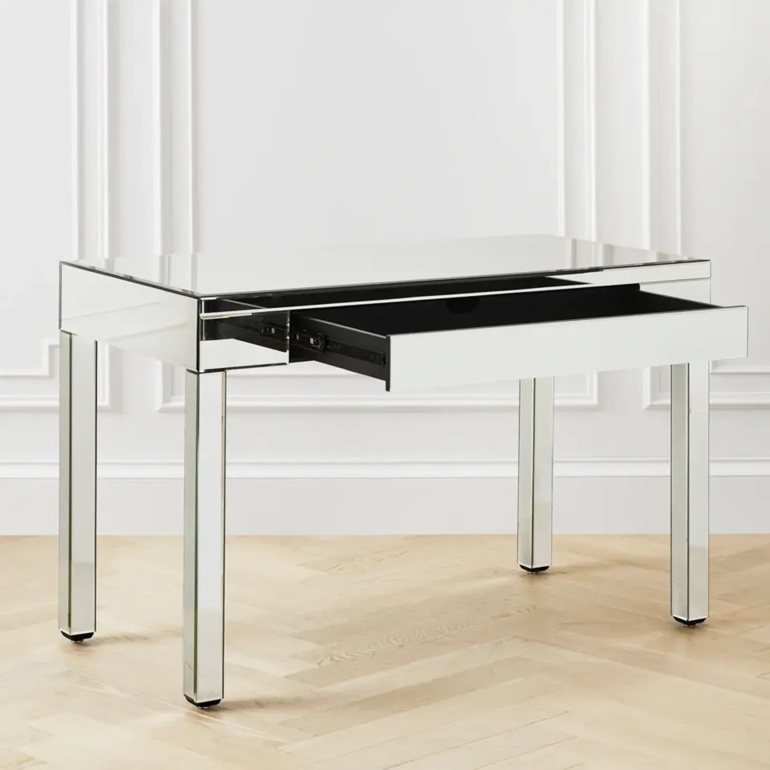 Z Gallerie Mirrored Desk/Vanity - image-2