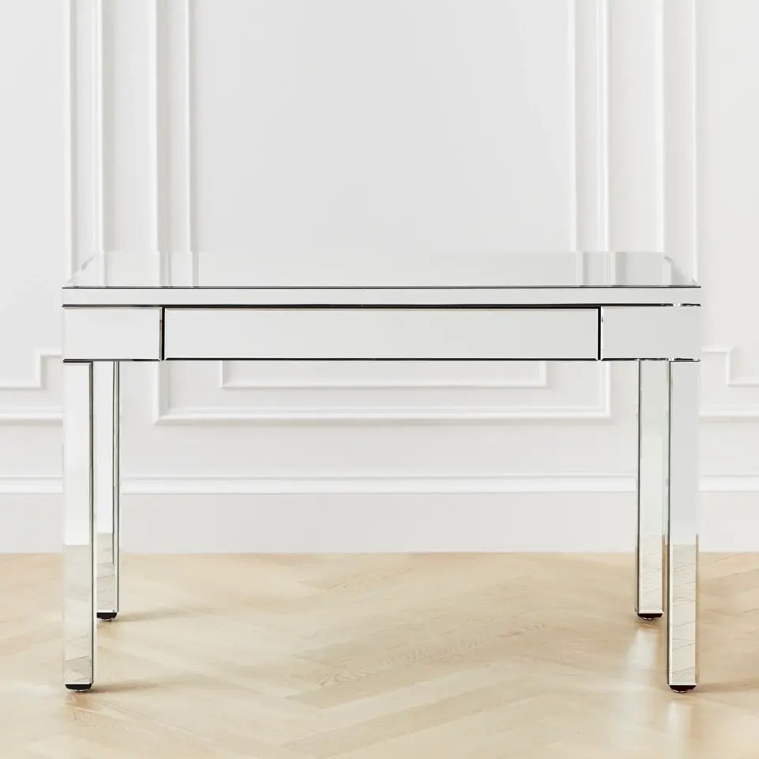 Z Gallerie Mirrored Desk/Vanity - image-3