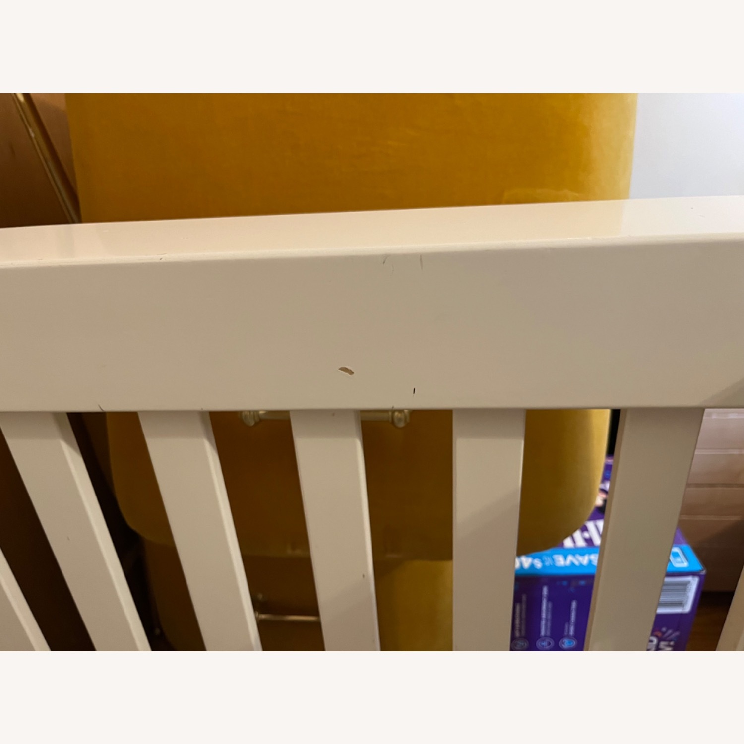 Romina Convertible Crib Light Gray - image-4