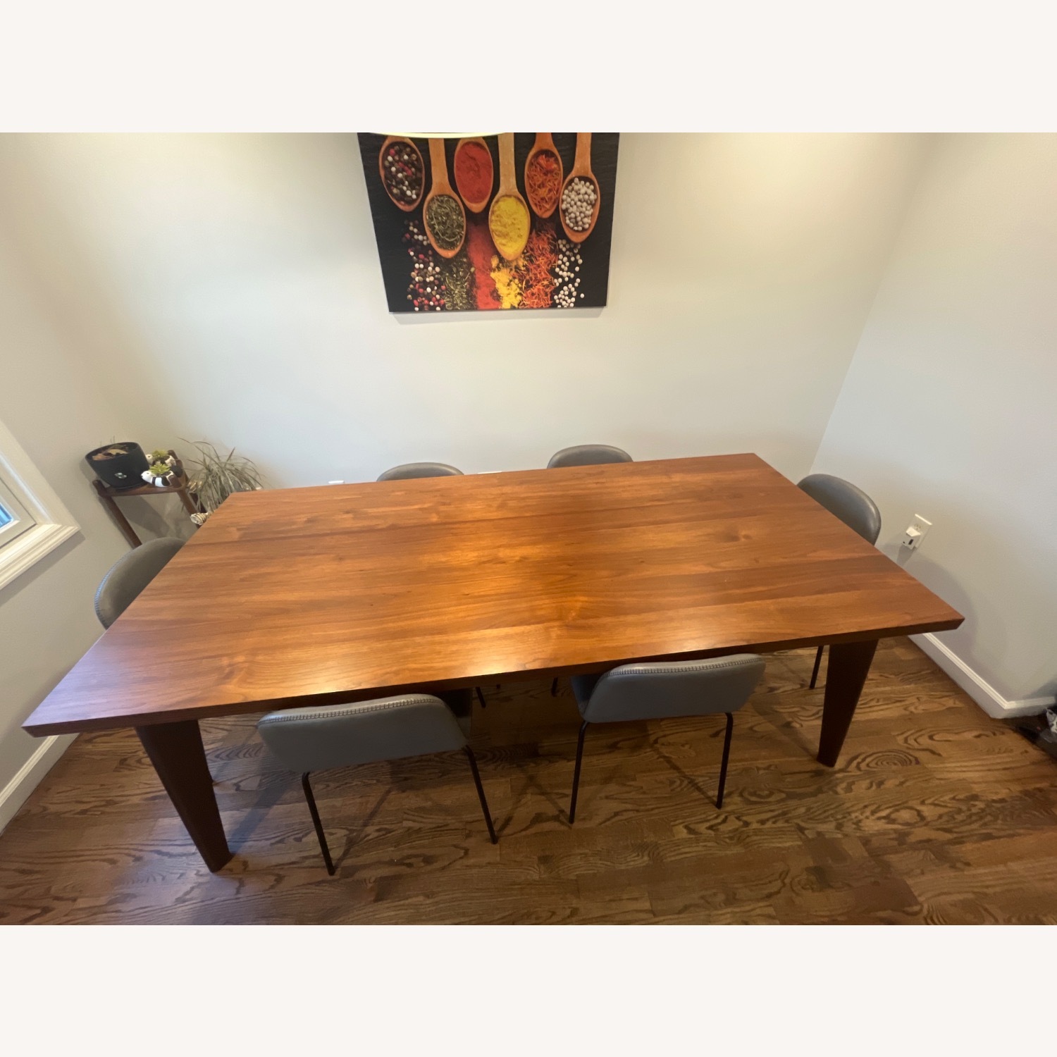 CB2 Harper Dining Table for 8 Walnut finish - image-3