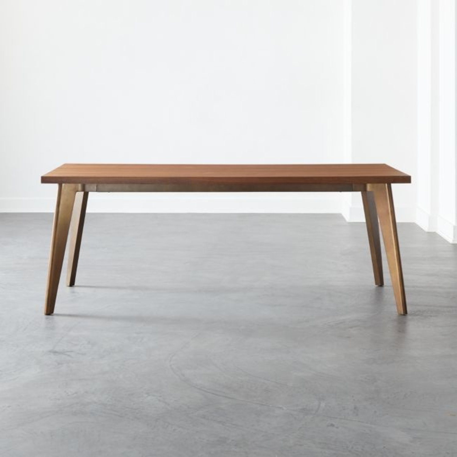 CB2 Harper Dining Table for 8 Walnut finish - image-4